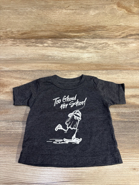 To Ghoul For School Shirt Grey sz 0-3m - Me n Mommy To Be