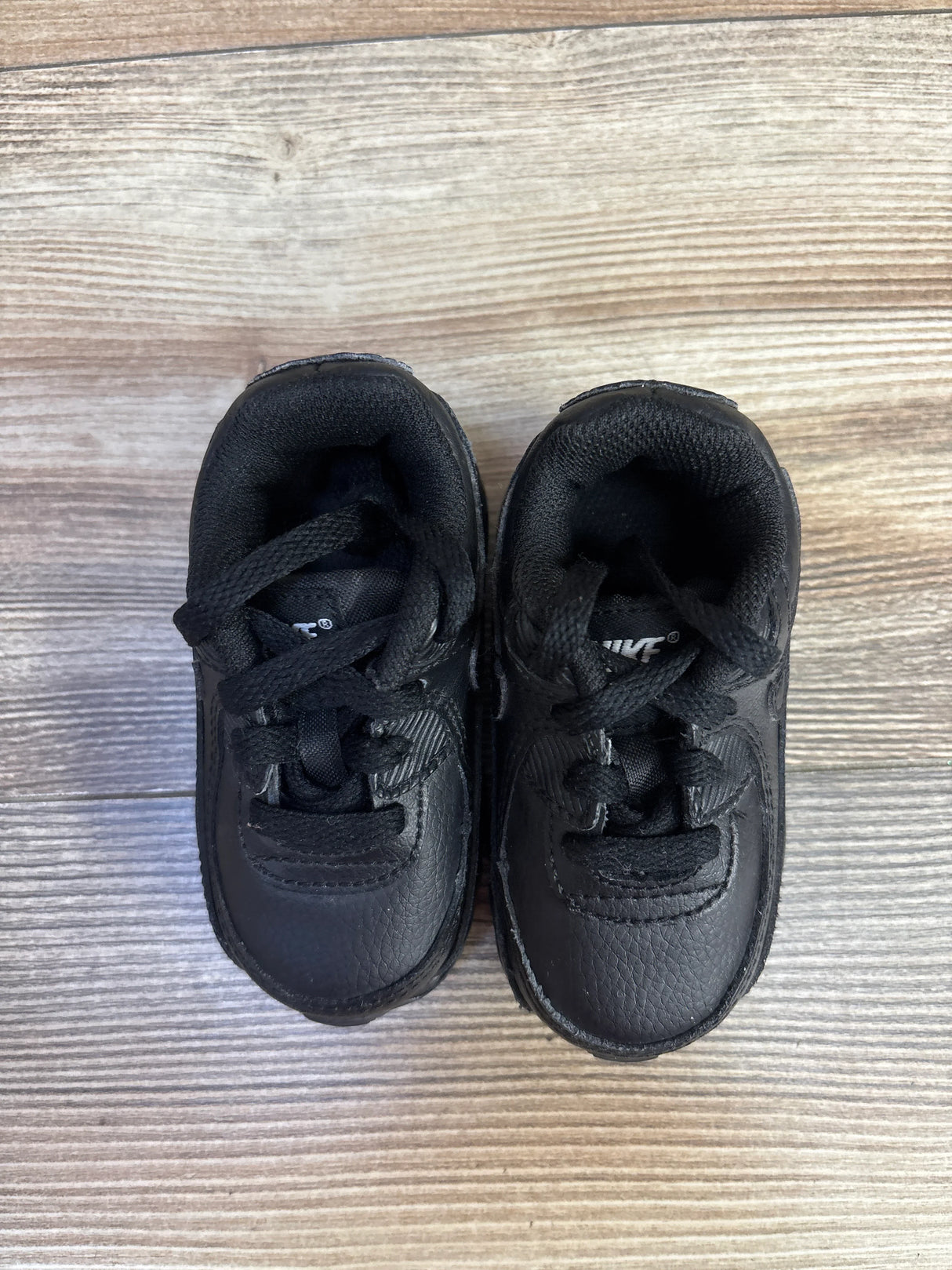 Nike Air Max 90 TD 'Triple Black' Sneakers sz 4c