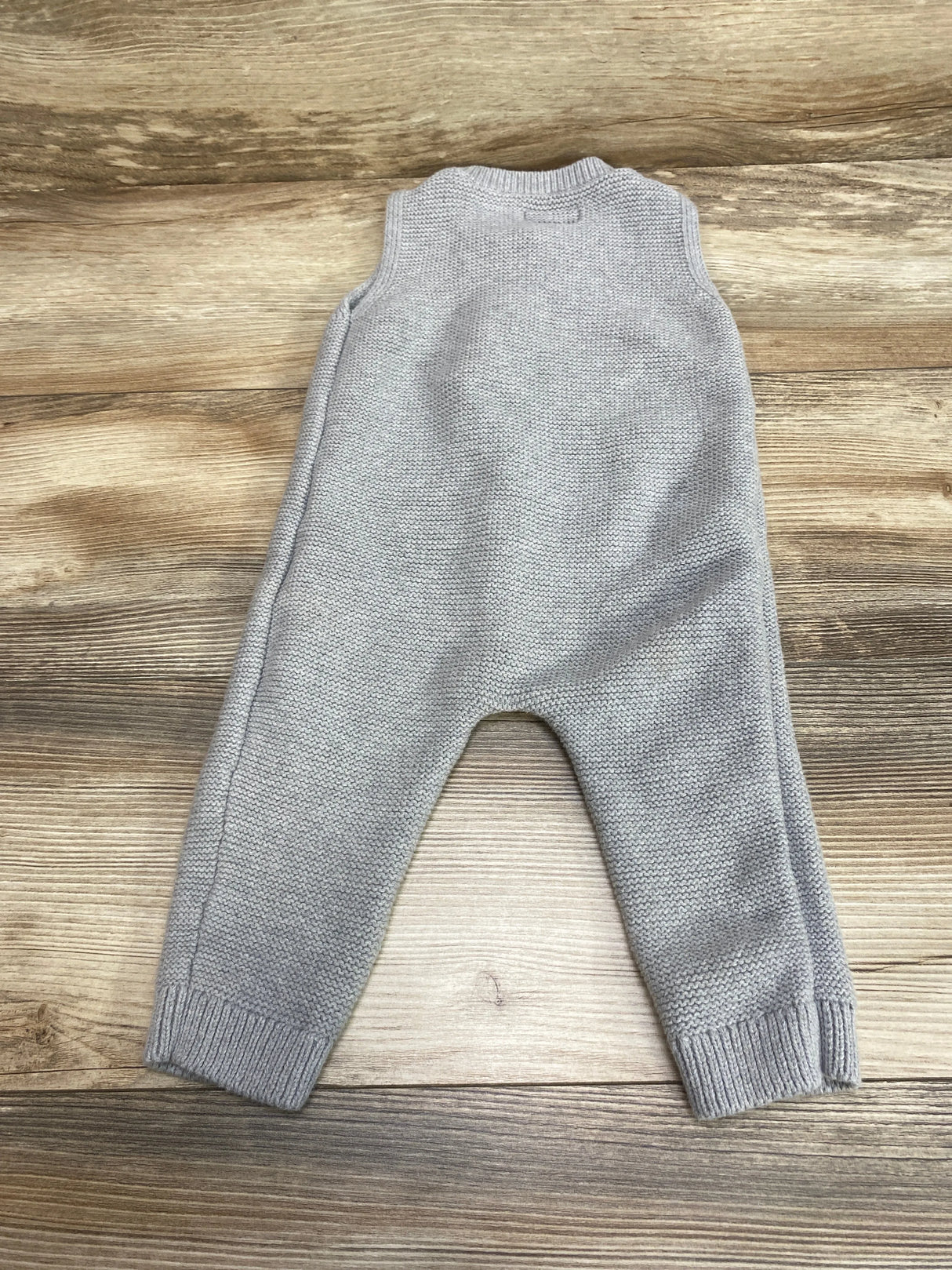 Little Planet Knit Jumpsuit Grey sz 12m