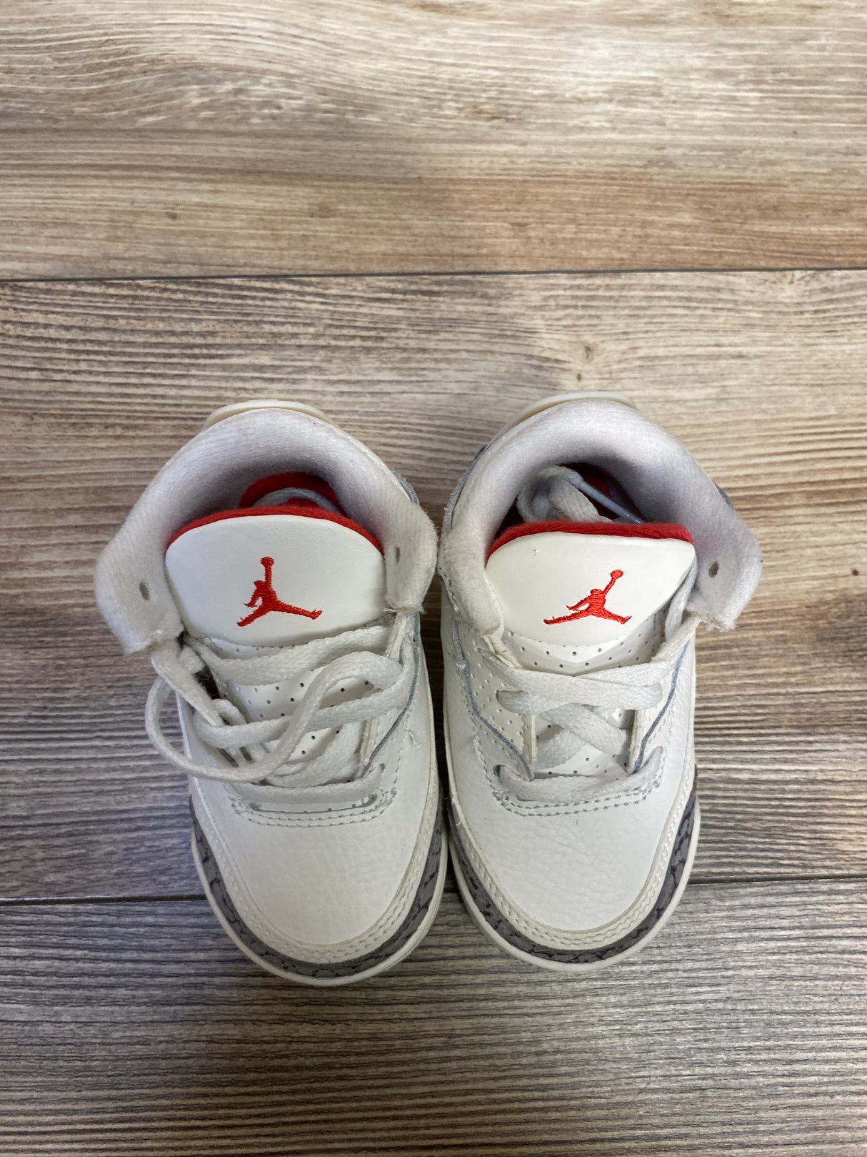 Air Jordan 3 Retro TD 'White Cement Reimagined', White sz 5c