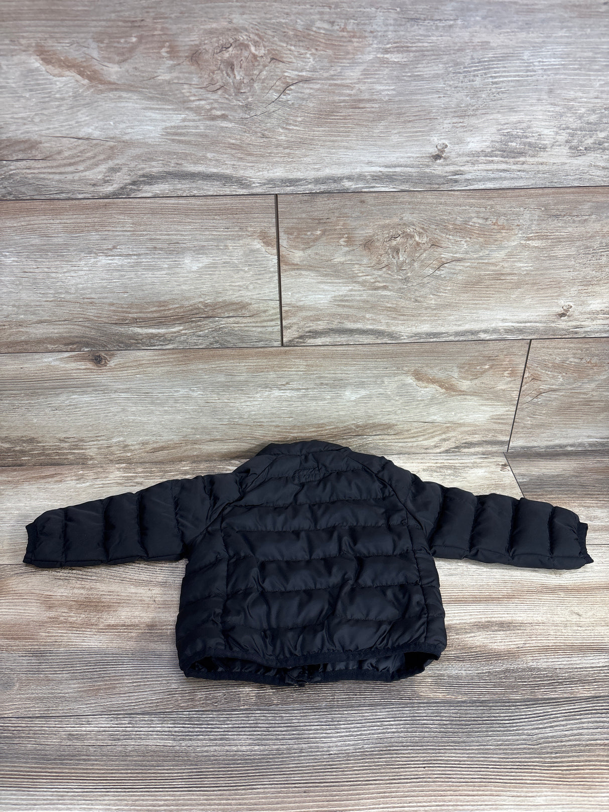 Wonder Nation Lightweight Puffer Jacket Black sz 12m