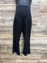 Old Navy Maternity Full-Panel Stevie Straight Pants Black sz Large