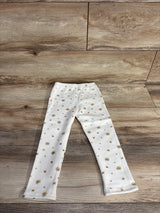 NEW Okie Dokie White Leggings sz 3T