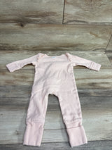 Cotton On Baby Organic Ribbed Sleeper Pink sz 3-6m