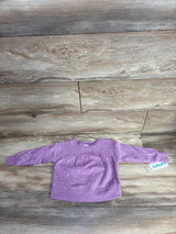NEW Carter's Star Print Sweatshirt Lilac sz 24m