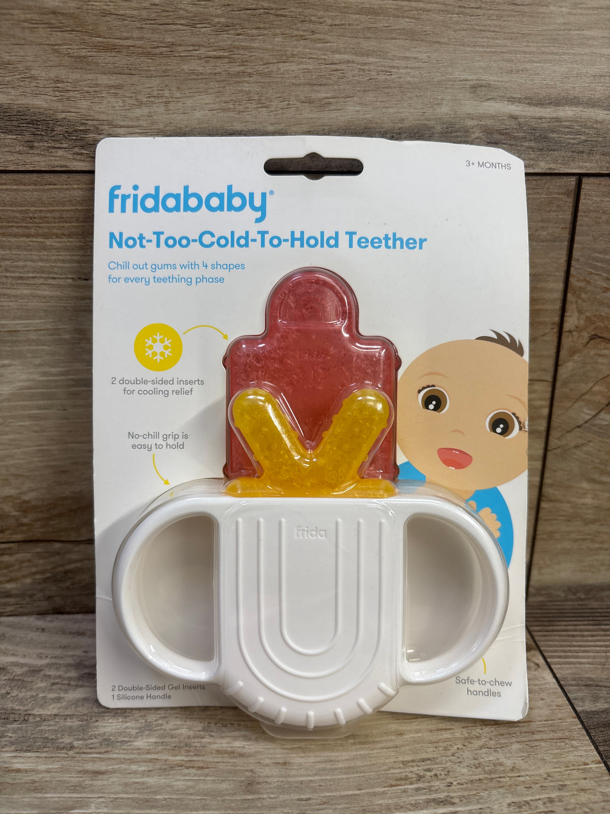 NEW FridaBaby Baby Not-Too-Cold-To-Hold Teether