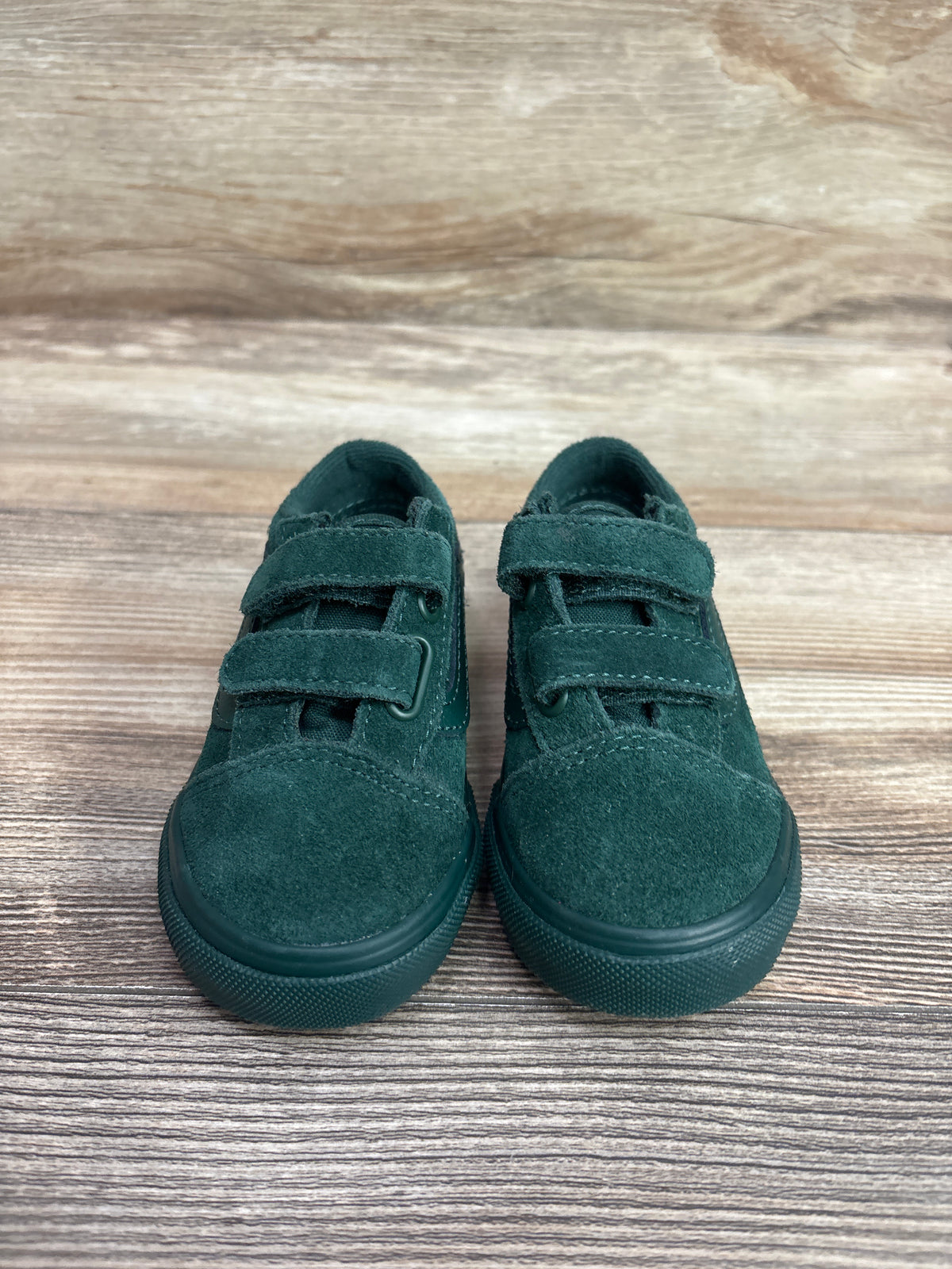 Vans Old Skool V Suede Sneakers Green sz 6.5c