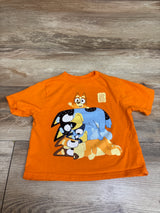 Bluey Shirt Orange sz 2T
