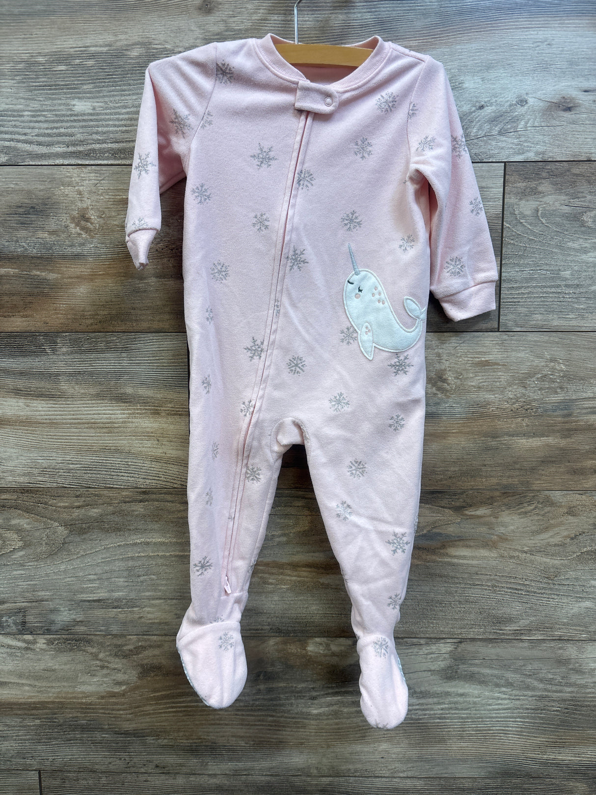 Carter's Blanket Sleeper Pink sz 18m