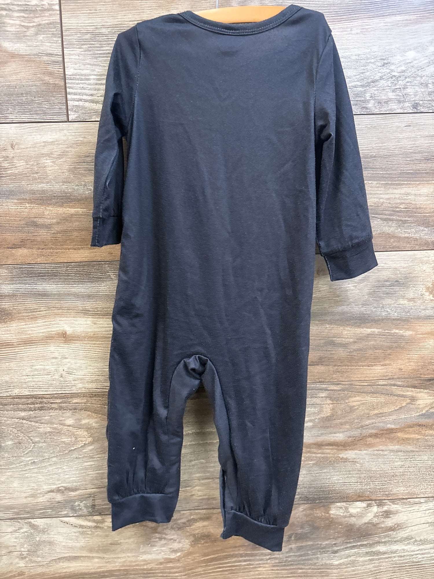 Shein Halloween Skeleton Coverall Black sz 12-18m