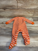 Just One You Pumpkin Waffle Knit Sleeper Orange sz 9m