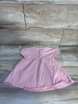 Topomini Henley Dress Pink sz 12-18m