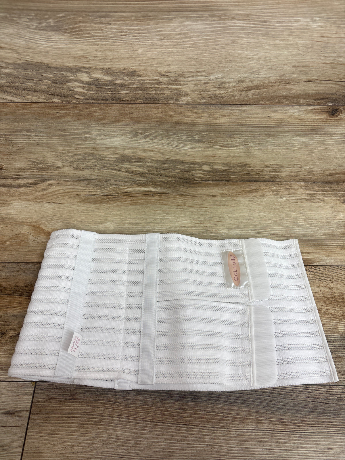 Gabriella Abdominal and Back Support Binder, White sz Small
