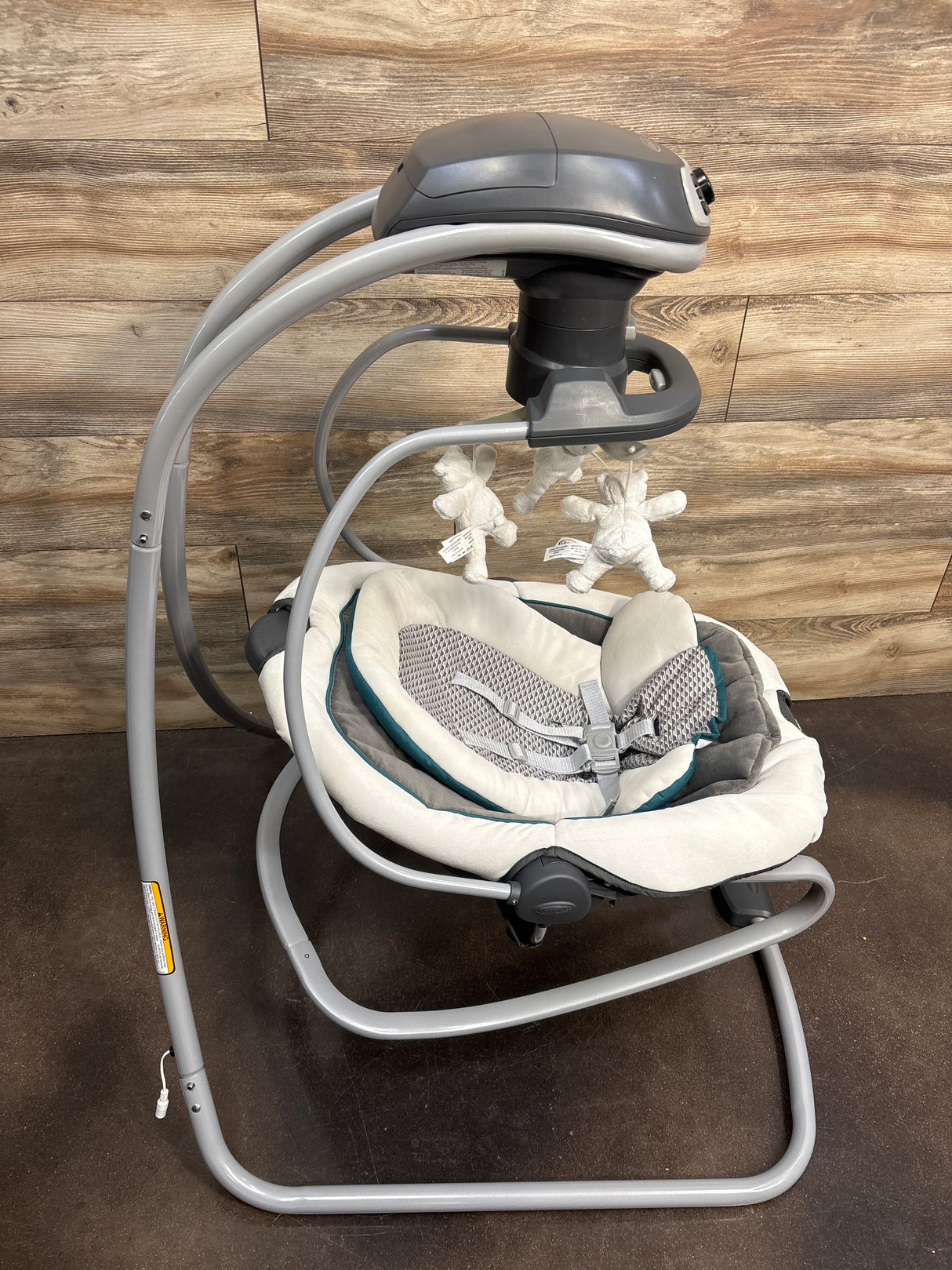 Graco DuetConnect LX Swing & Bouncer in Sapphire