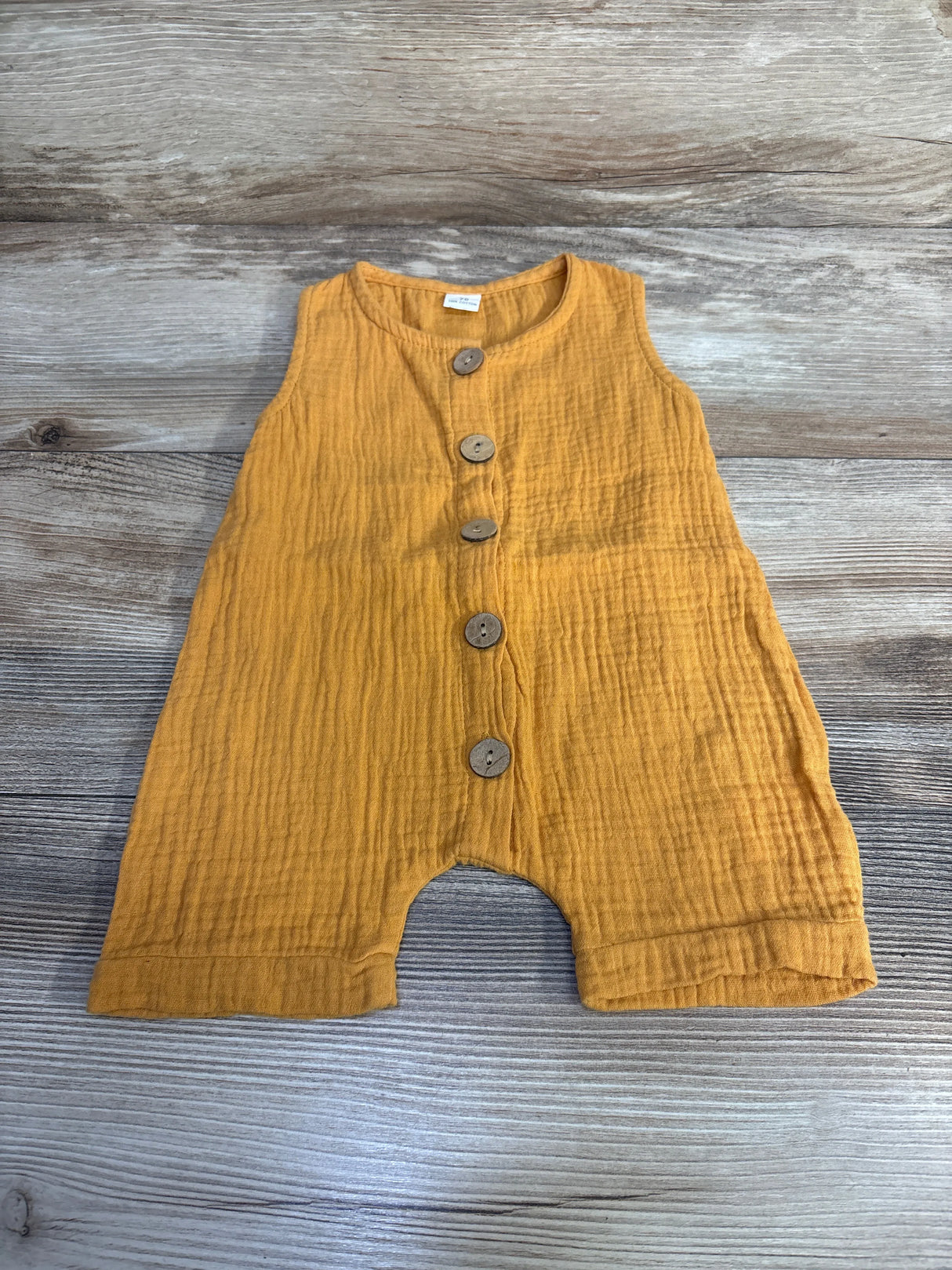 Sleeveless Romper Yellow sz 3-6m