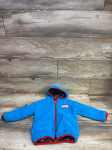 Marvel Spiderman Reversible Jacket Grey/Blue sz 2T