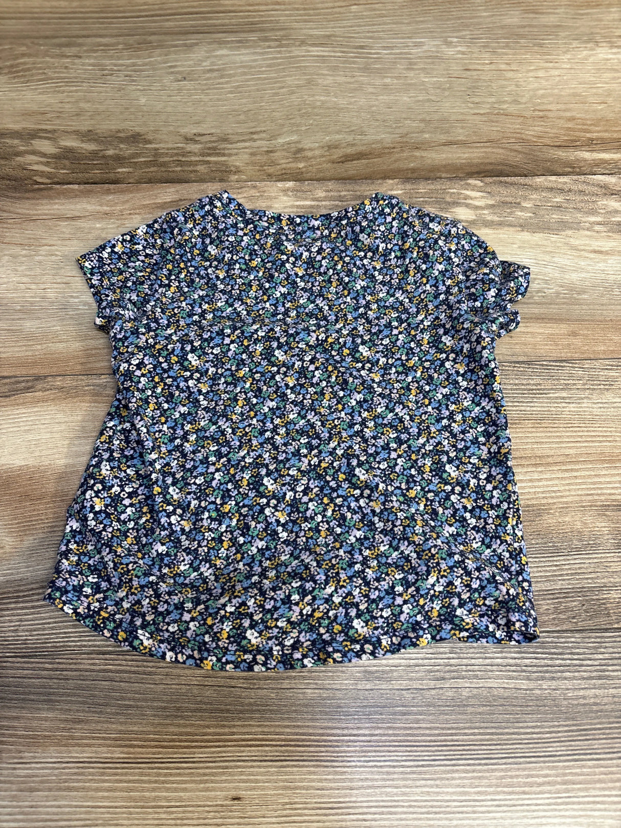 Old Navy Floral Shirt Navy sz 4T - Me n Mommy To Be