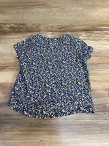 Old Navy Floral Shirt Navy sz 4T - Me n Mommy To Be