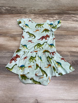 Posh P Buddy Dinosaur Twirl Skirt Bodysuit Green sz 12-18m