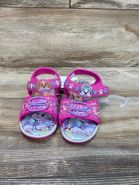 NEW Paw Patrol Adventure Ankle Strap Sandals Pink sz 10c - Me 'n Mommy To Be