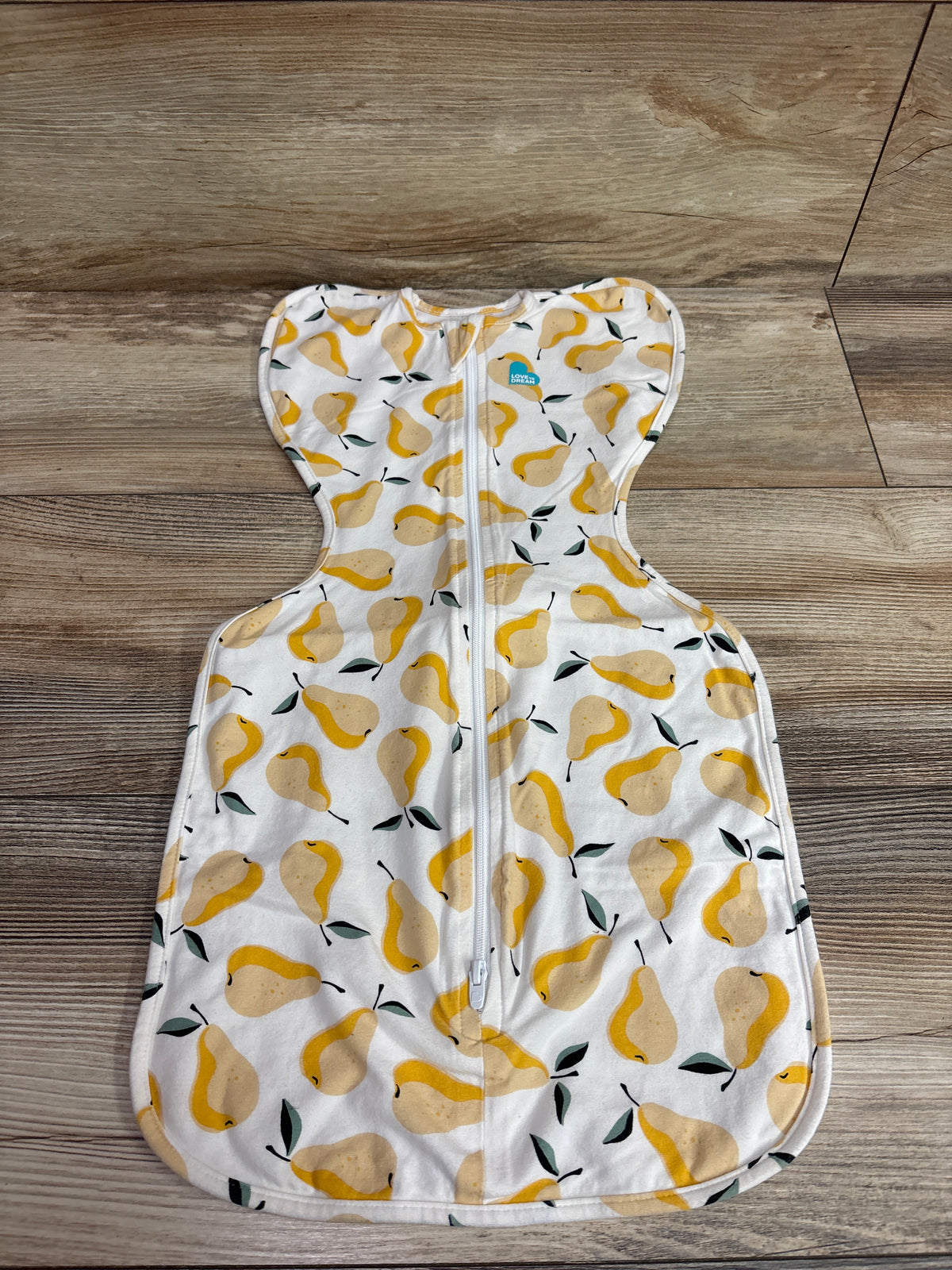 Love To Dream Swaddle Up Stretch Cotton Pear White sz Small/Newborn