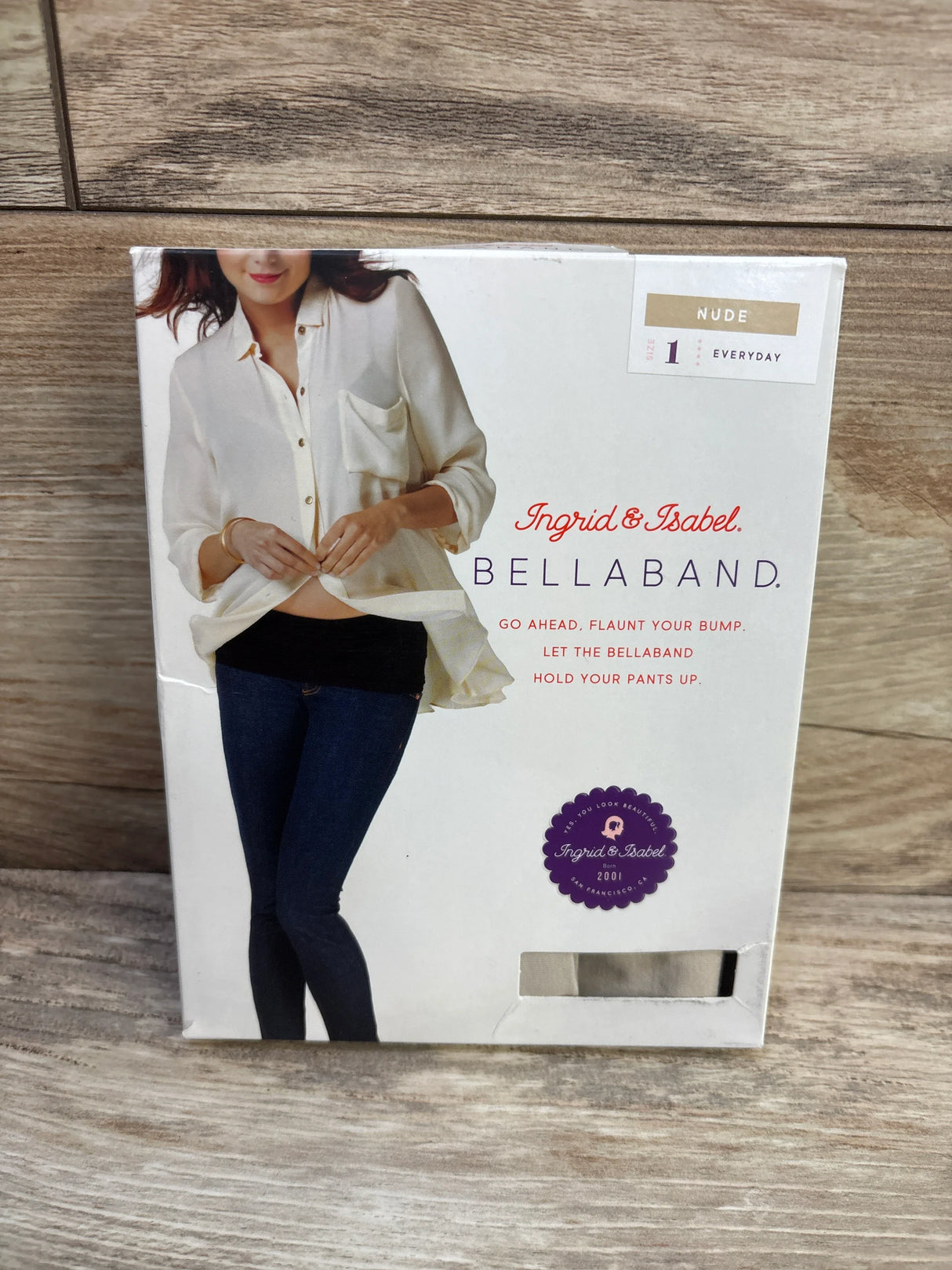 NEW Ingrid & Isabel Bellaband, Nude sz S