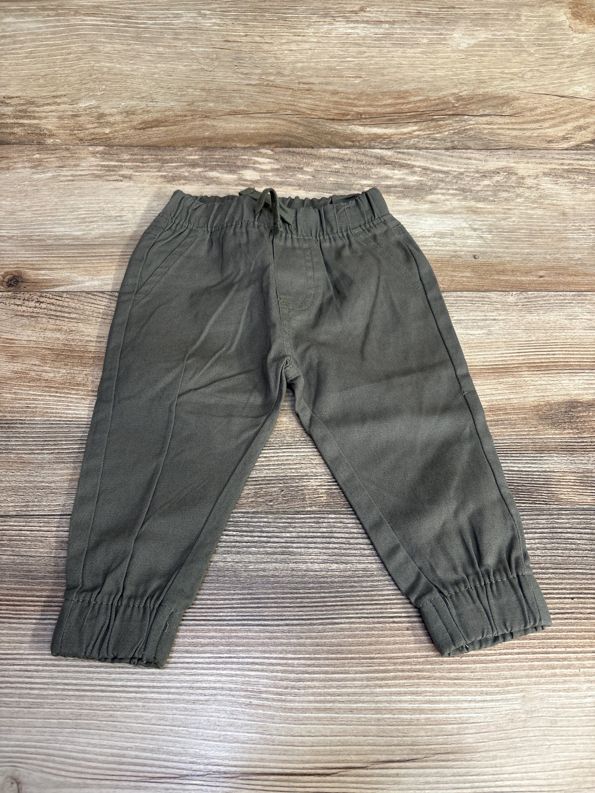 Ben Sherman Pull On Jogger Pants Green sz 6-9m - Me n Mommy To Be