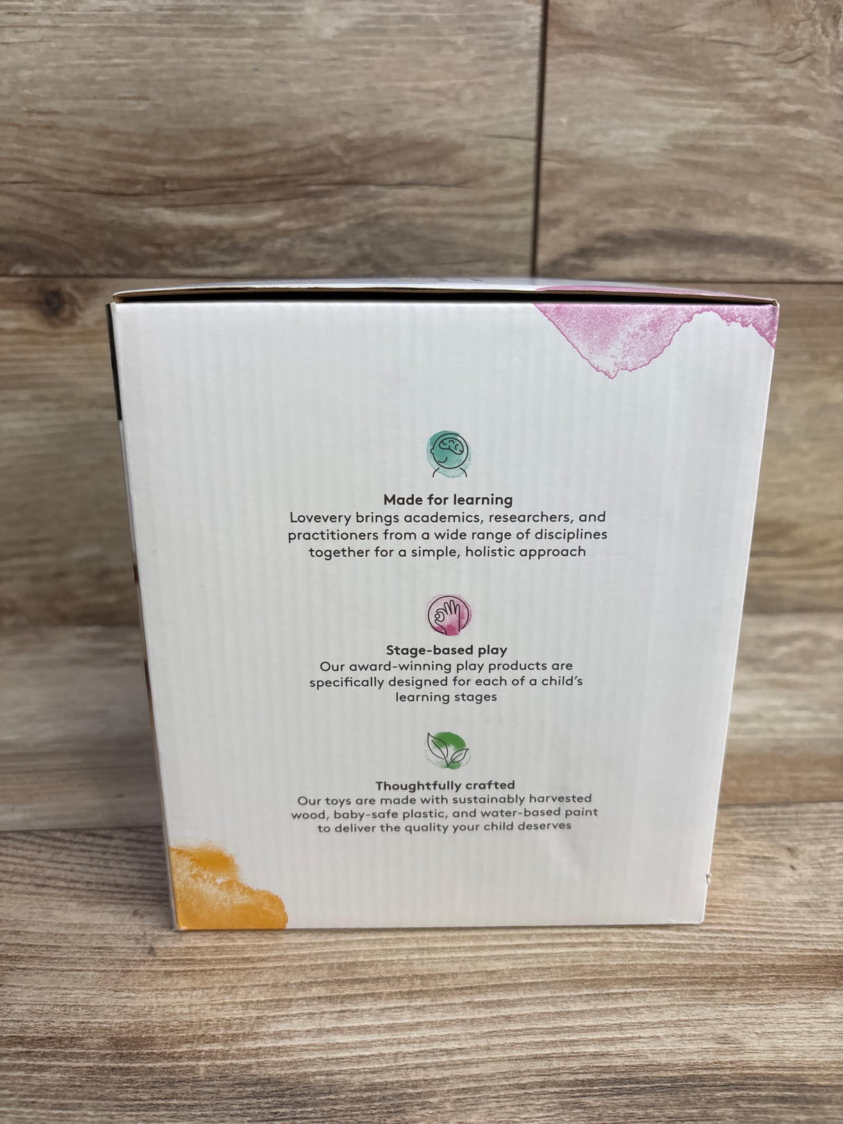 NEW Lovevery Hide & Find Drop Box