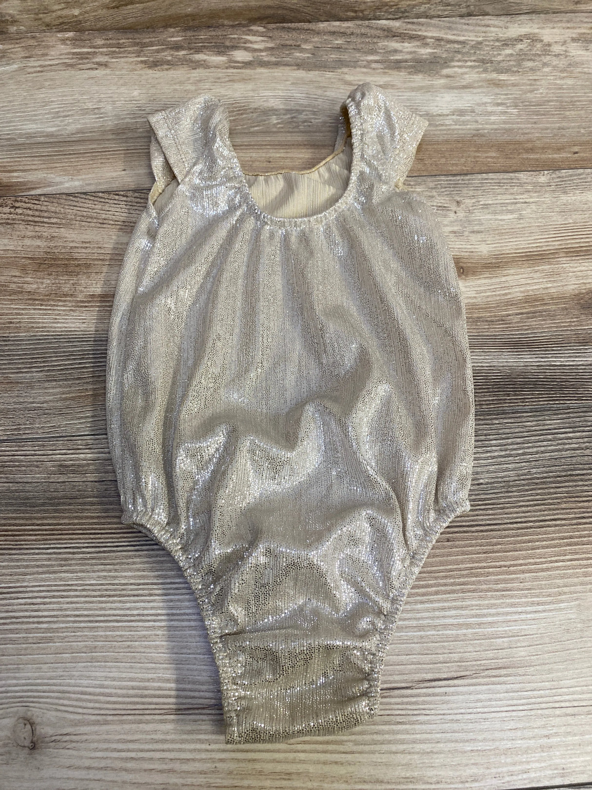 Bailey's Blossoms Leotard Gold sz 2T