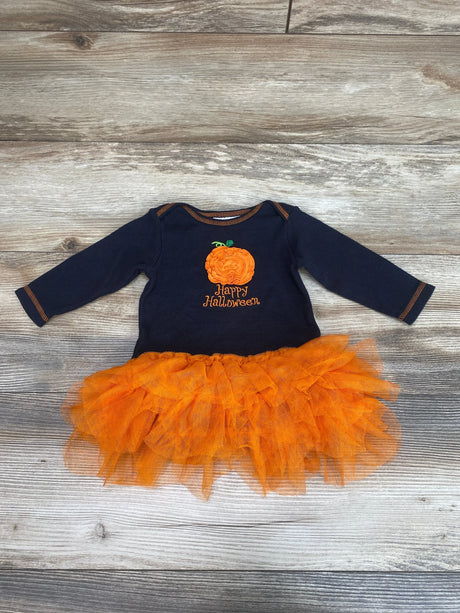 Koala Kids Happy Halloween Tutu Bodysuit Black sz 3-6m - Me n Mommy To Be