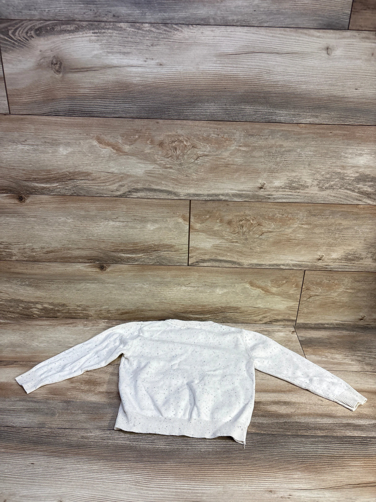H&M Fine-Knit Jumper Sweater White sz 3/4T