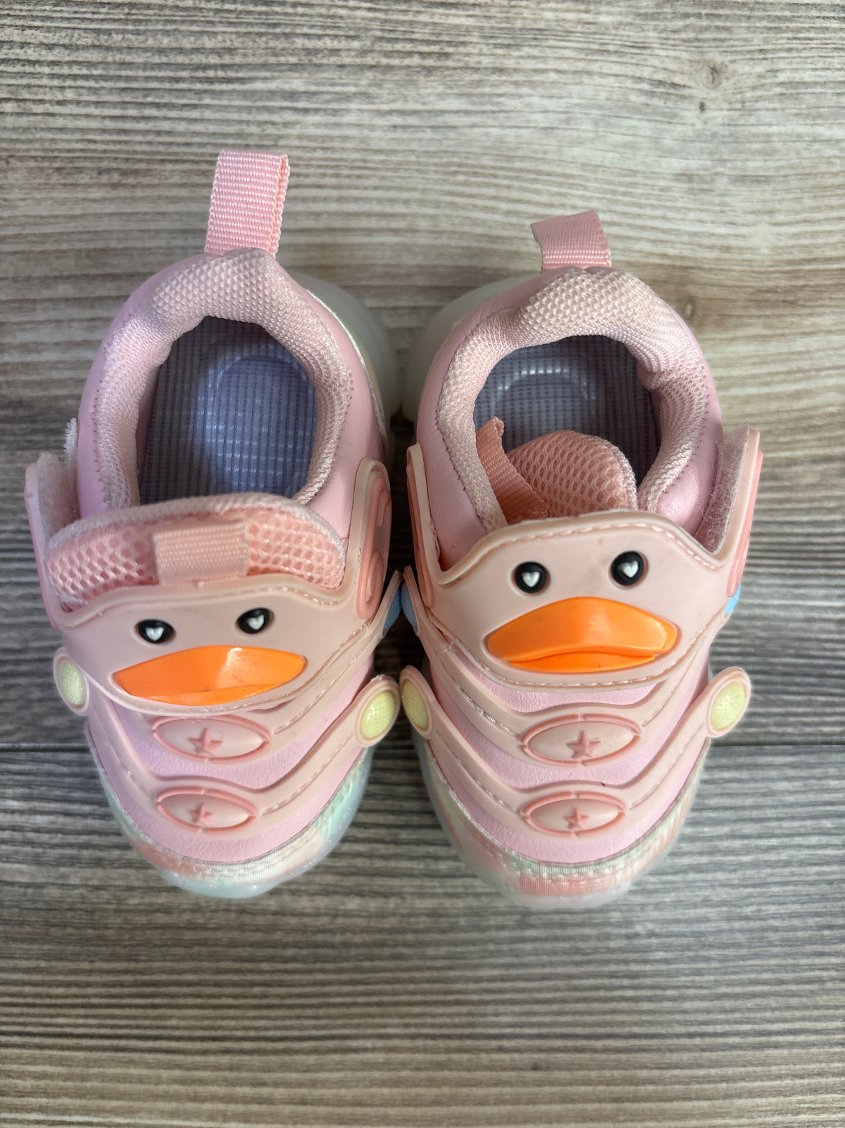 Light-Up Sports Shoes, Pink Duck sz 4c