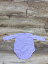 Hurley Long Sleeve Butterfly Bodysuit Lilac sz 9m