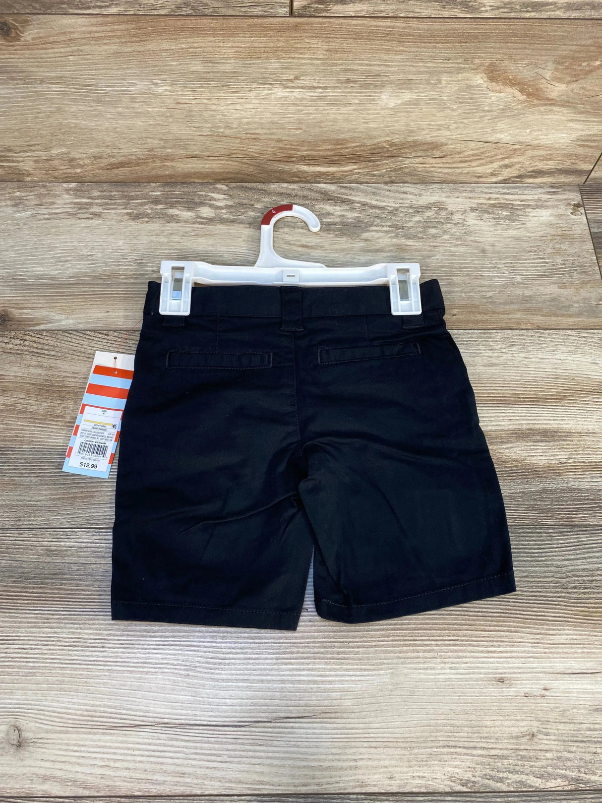 NEW Cat & Jack School Uniform Shorts Black sz 4T