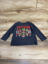Jumping Beans Super Mario Shirt Grey sz 4T - Me n Mommy To Be