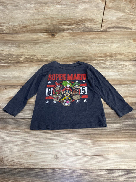 Jumping Beans Super Mario Shirt Grey sz 4T - Me n Mommy To Be