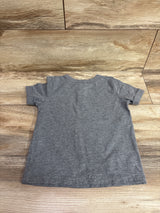Cat & Jack Henley Shirt Grey sz 5T