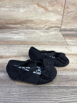 Teeny Toes Mary Jane Bow Flats Black sz 3c