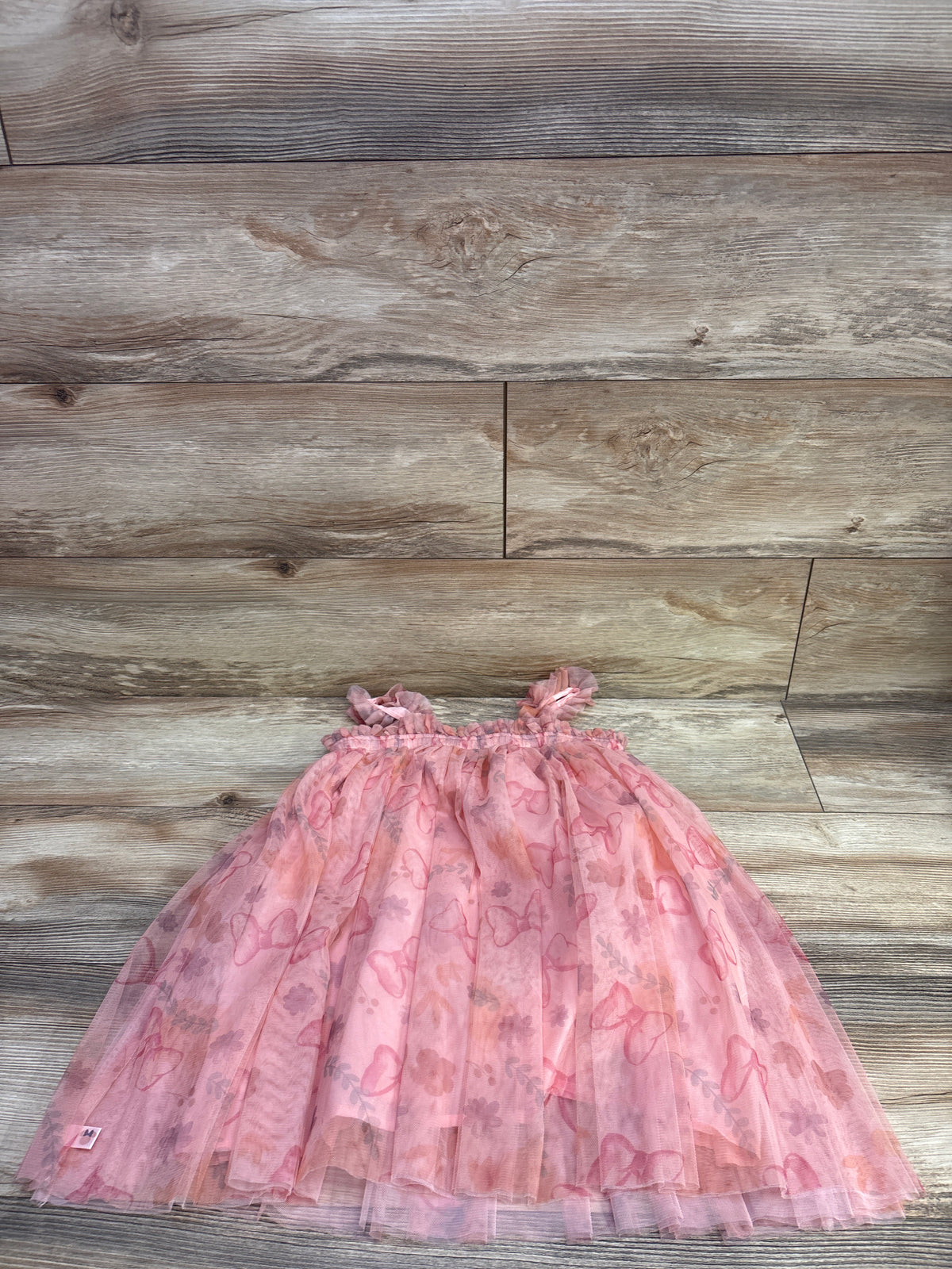 Disney Junior Minnie Mouse Tulle Dress Pink sz 5T