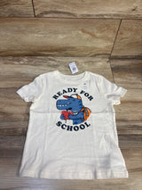 NEW Old Navy Ready For School Shirt Ivory sz 3T