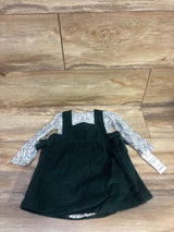 NEW Just One You 2pc Corduroy Skirtall & Bodysuit Set White sz 9m