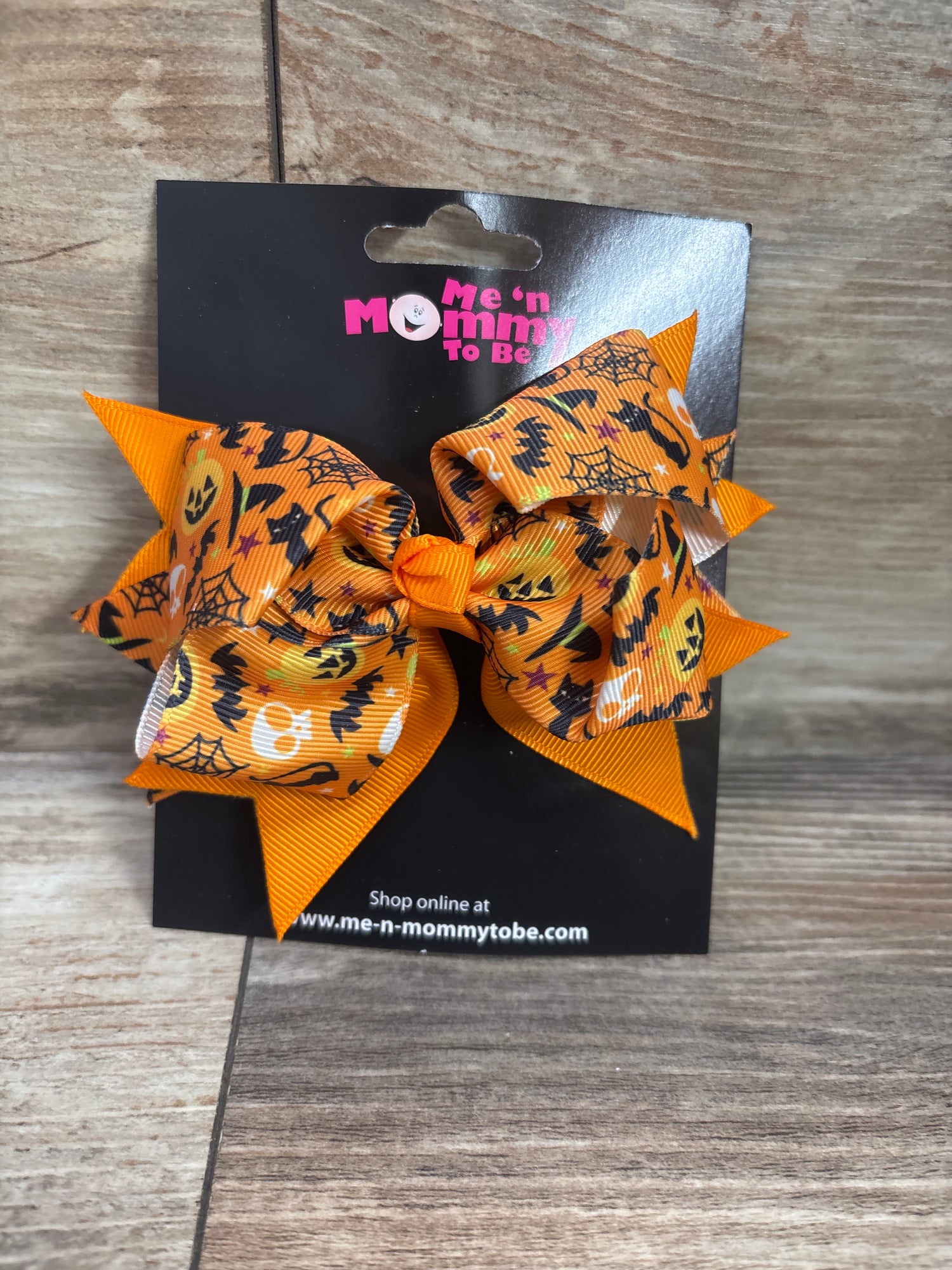 NEW Large Halloween Print Hair Bow