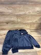 Juicy Couture 2pc Velvet Glitter Sweatshirt & Pants Navy sz 4T