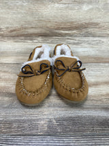 1901 Moccasin Slipper Tan Sz 9c