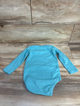 Primary Long Sleeve Bodysuit Teal 18-24m