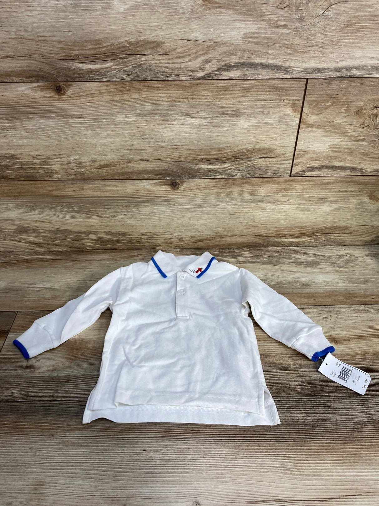 NEW Florence Eiseman Polo Shirt White 18m