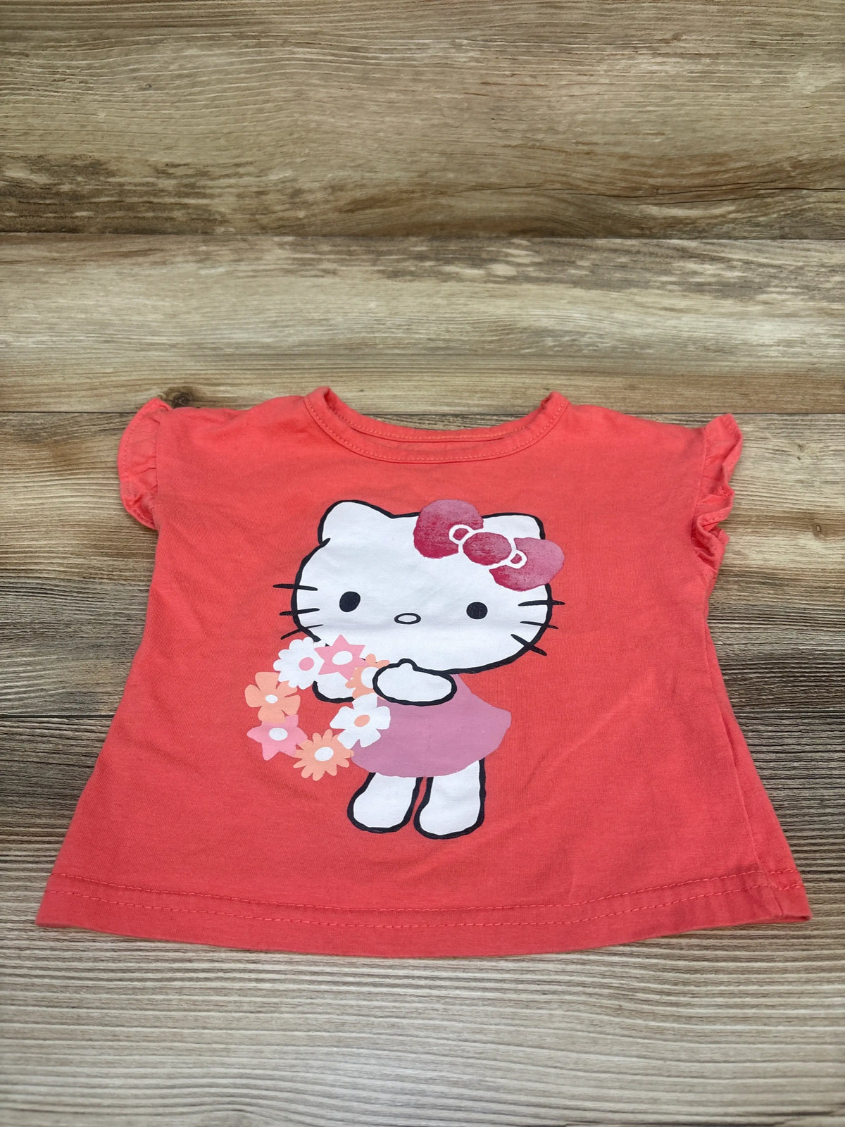 Hello Kitty Shirt Pink sz 18m