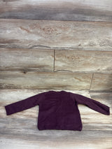 Nicole Miller Knit Button-Front Cardigan Purple sz 24m
