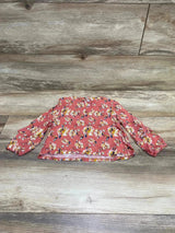 Little Lass Floral Top Pink sz 3T - Me n Mommy To Be