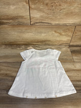 NEW First Impressions Vacay All Day Shirt White sz 24m